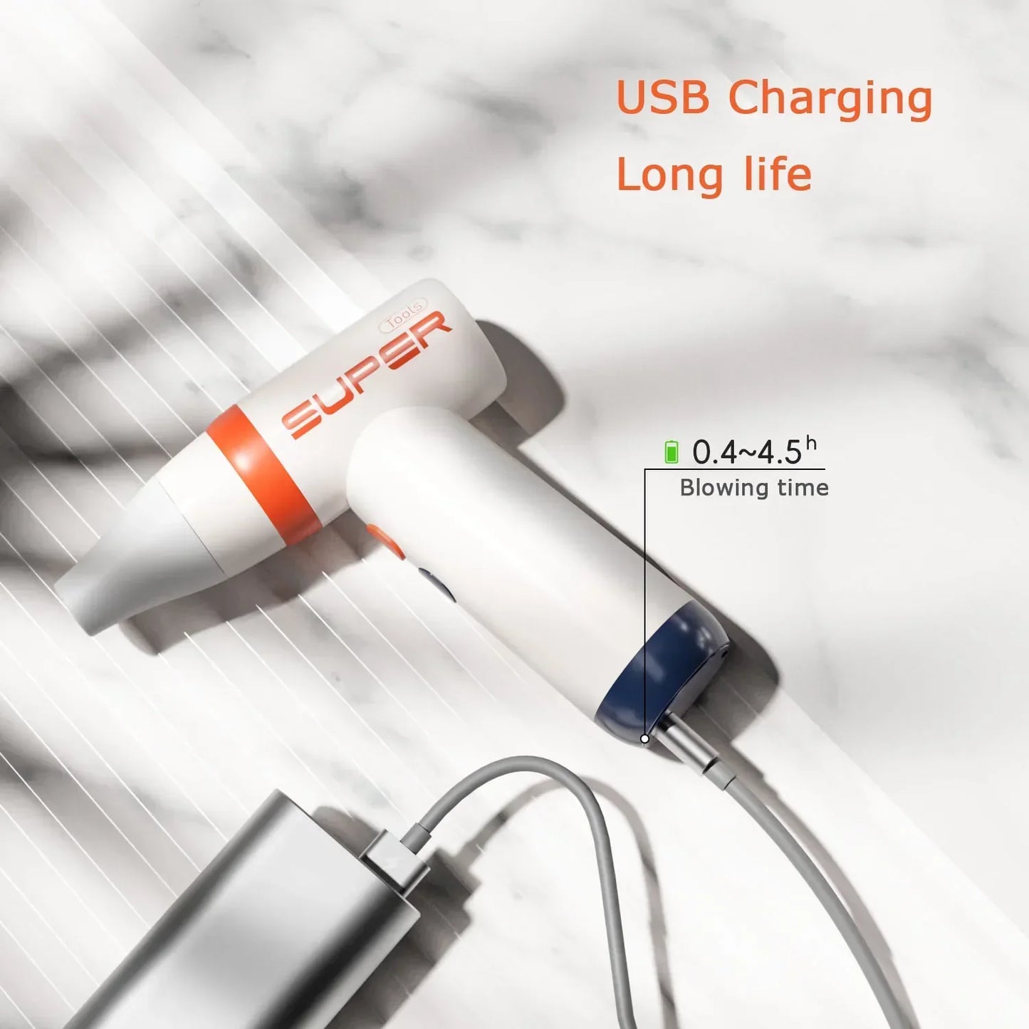 NNEOBA Wireless Handheld Mini Hair Dryer