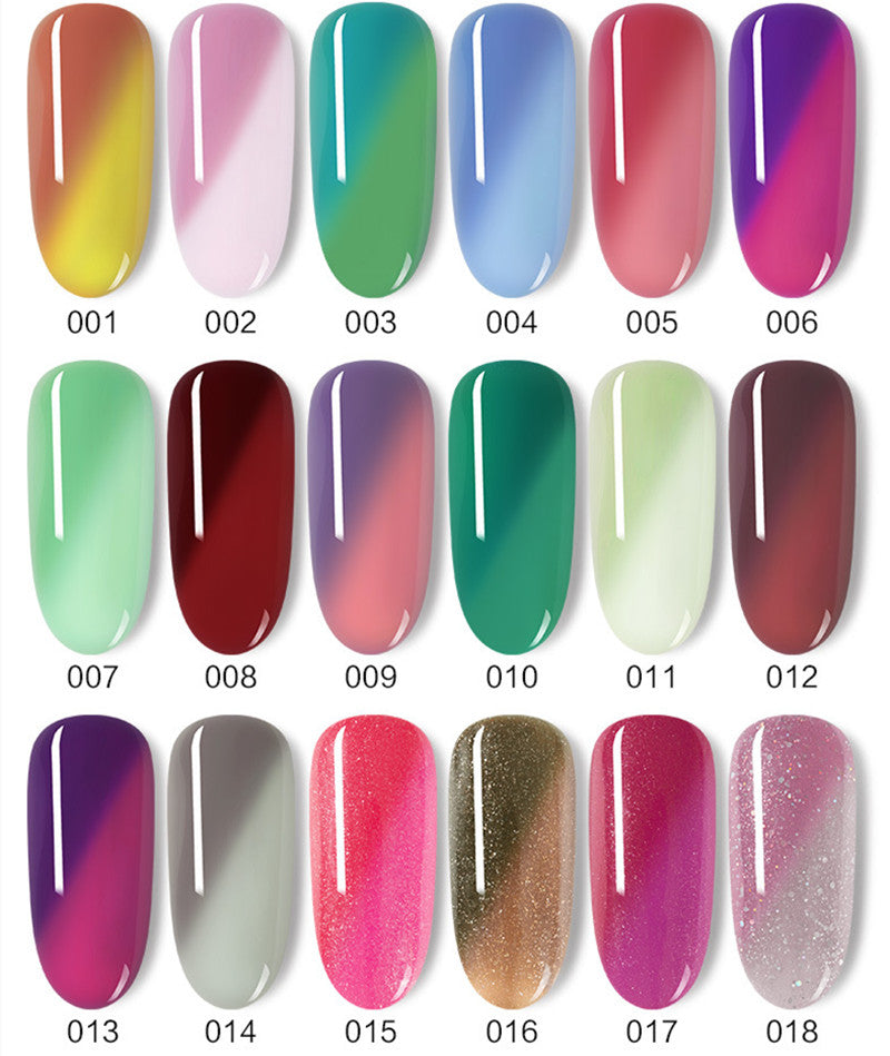 Seasonal Temperature Changing Gel Nail Polish
