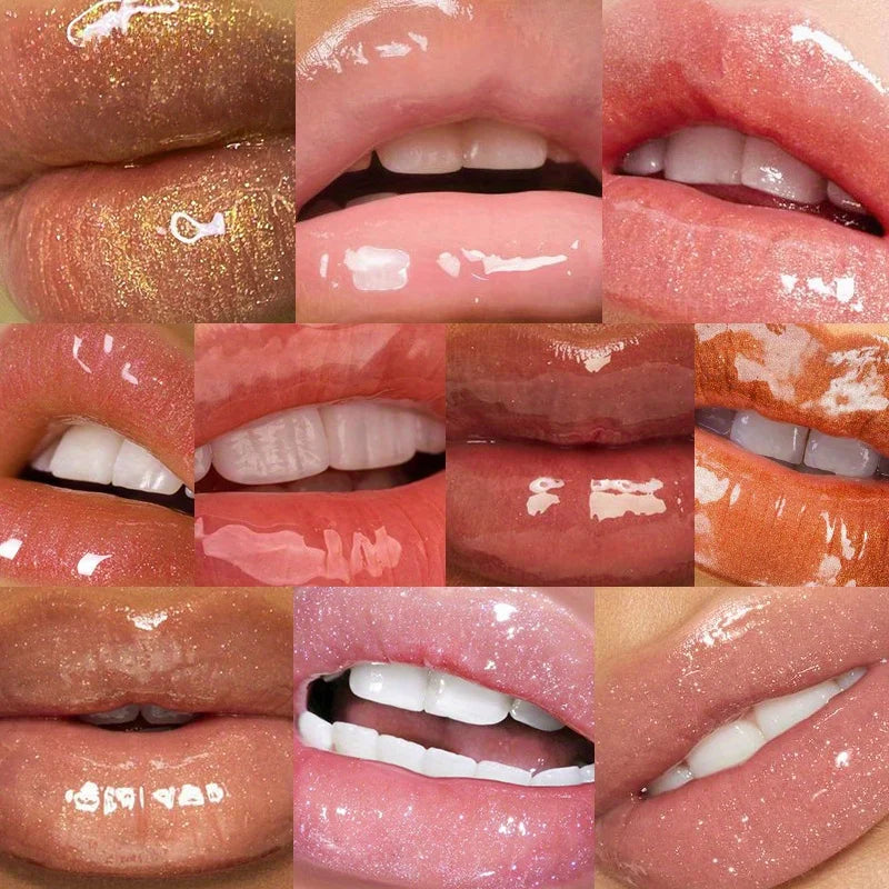 Shimmer Lip Oil Gloss for Fuller Lips