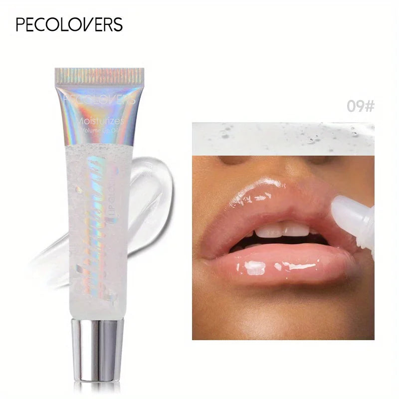Shimmer Lip Oil Gloss for Fuller Lips