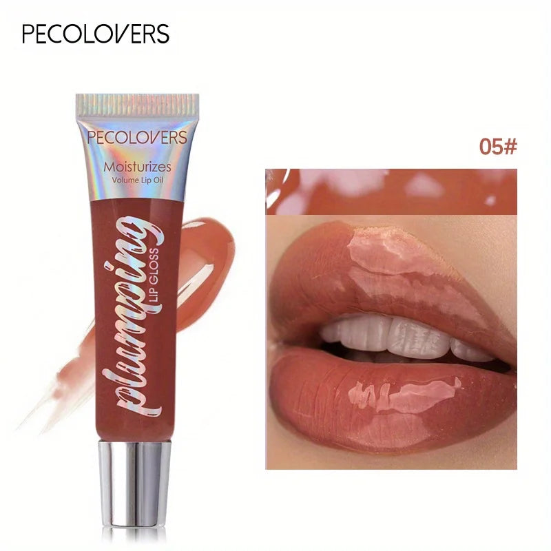 Shimmer Lip Oil Gloss for Fuller Lips