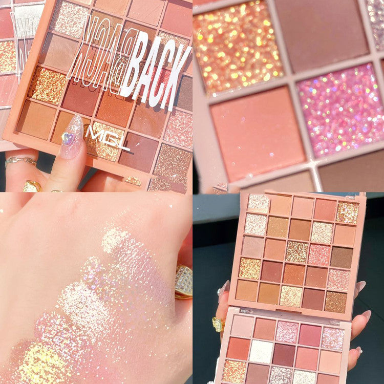 Shimmering Matte Multi-Colored Eyeshadow Palette