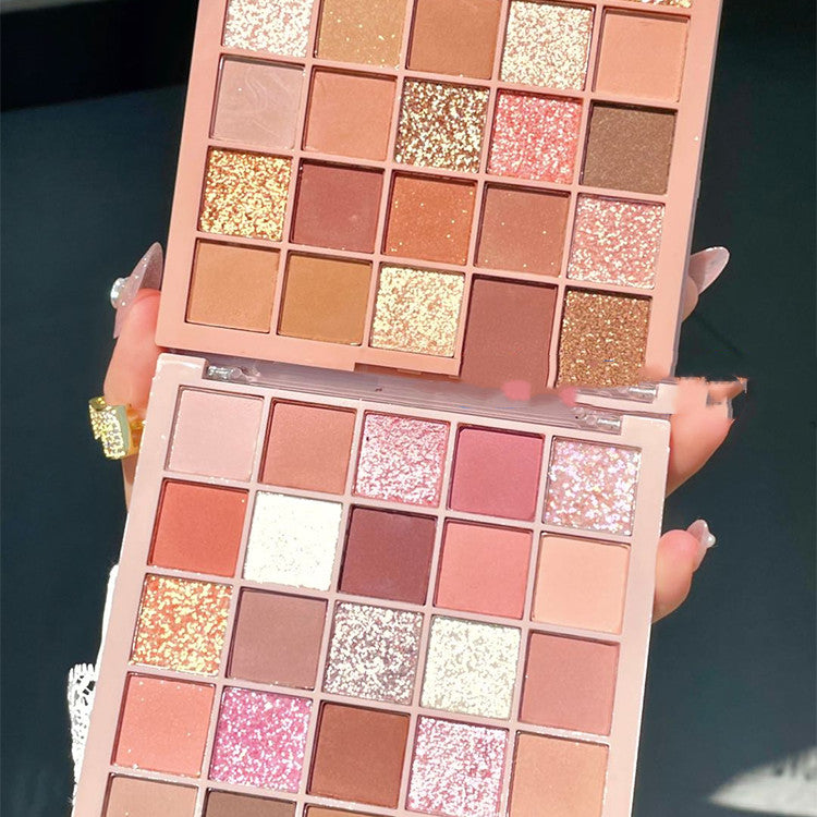 Shimmering Matte Multi-Colored Eyeshadow Palette