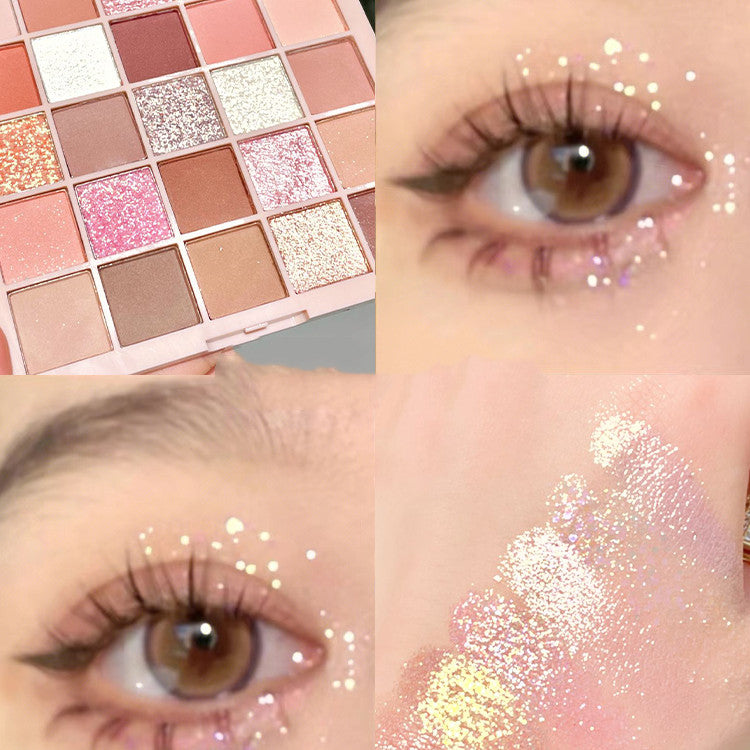 Shimmering Matte Multi-Colored Eyeshadow Palette