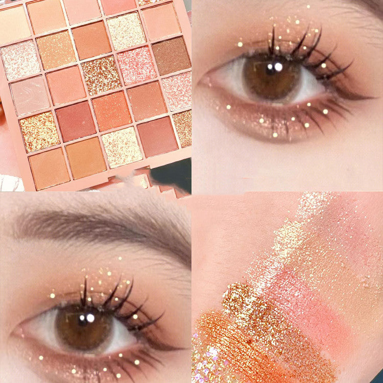Shimmering Matte Multi-Colored Eyeshadow Palette