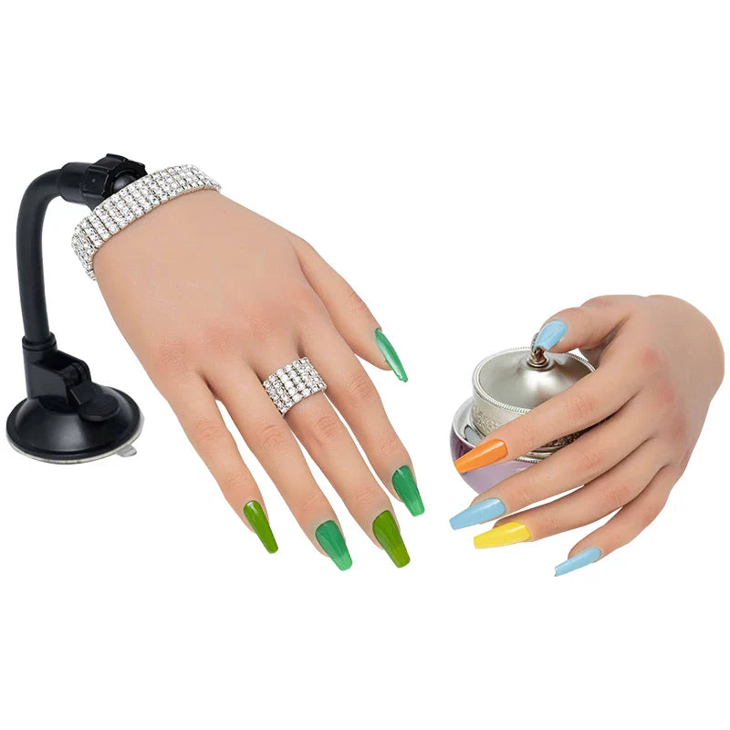 Silicone Nail Practice Hand