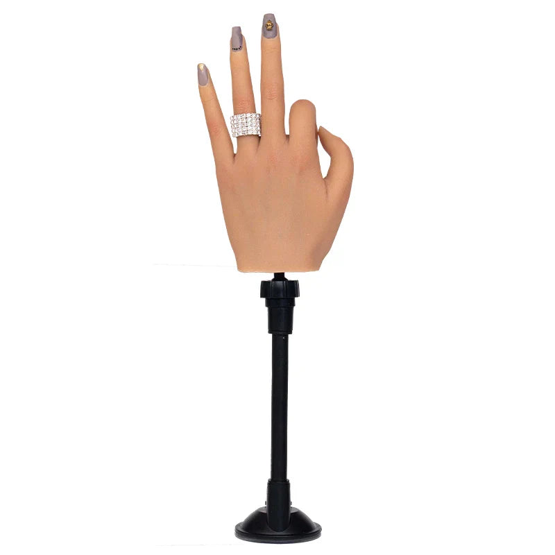 Silicone Nail Practice Hand