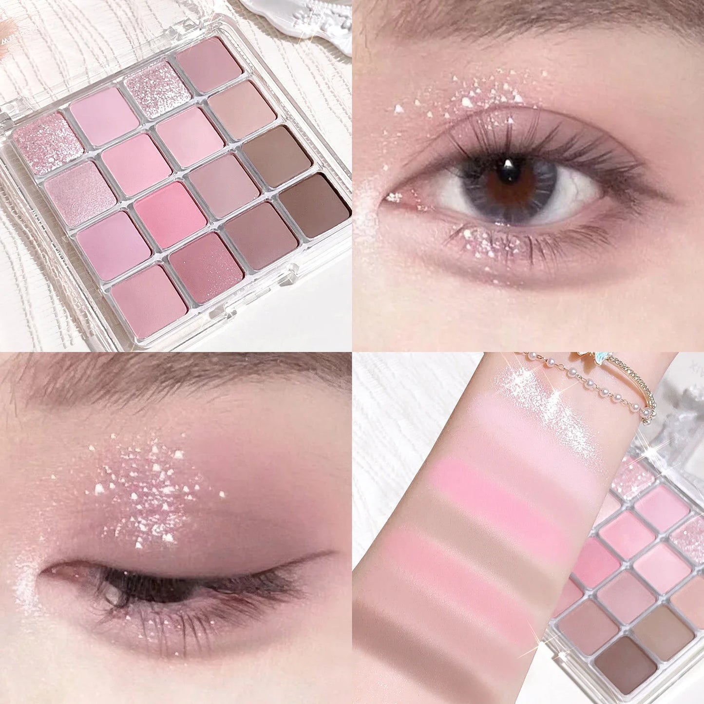 Sixteen Color Sunset Magic Eye Shadow Palette