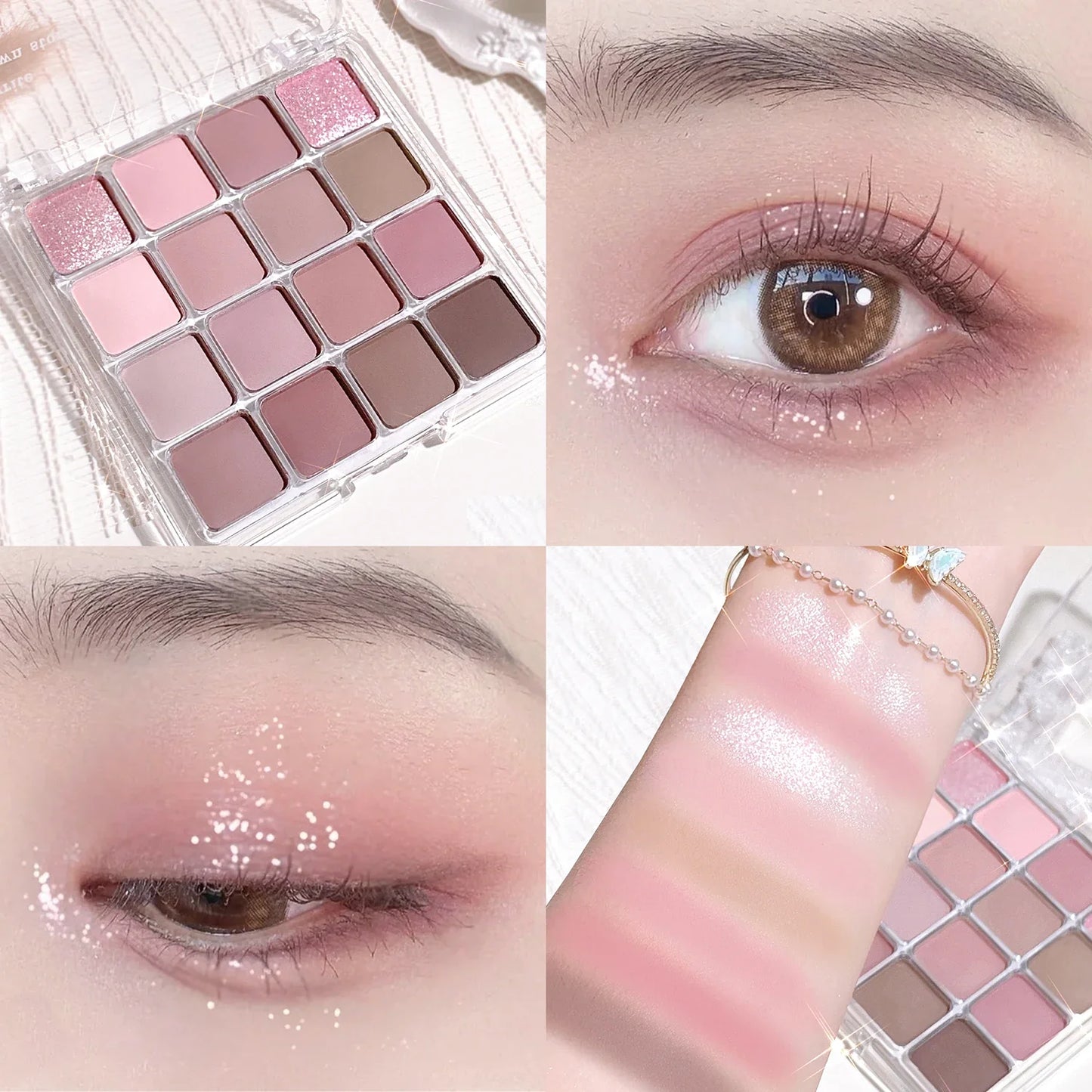 Sixteen Color Sunset Magic Eye Shadow Palette