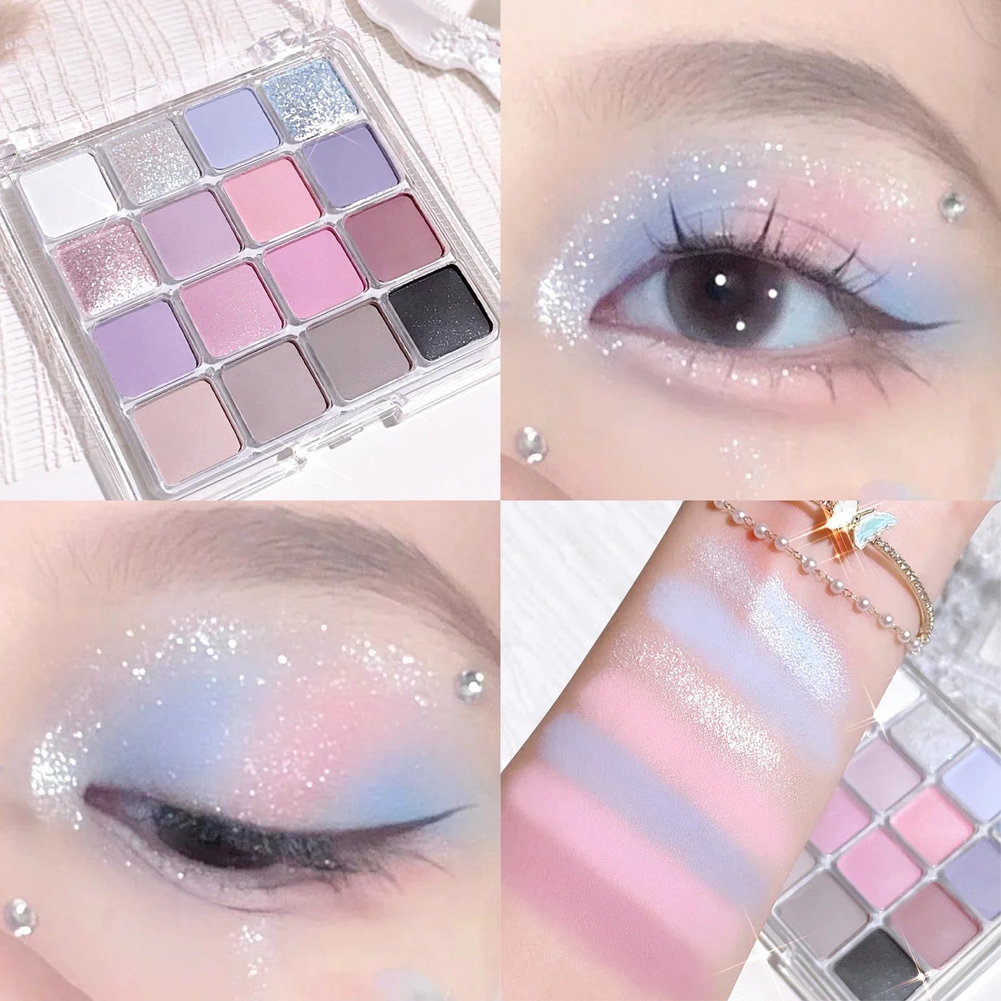 Sixteen Color Sunset Magic Eye Shadow Palette