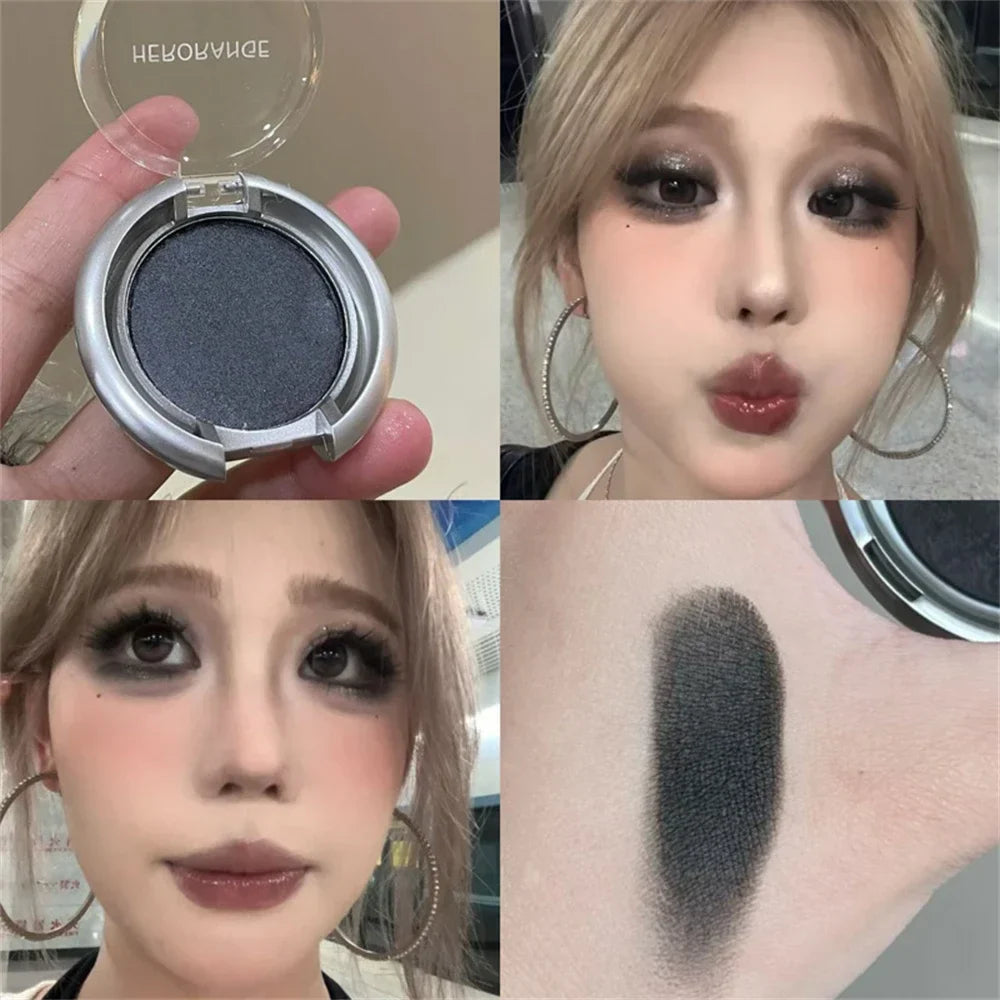 Smoky Pearl Glitter Eyeshadow Palette