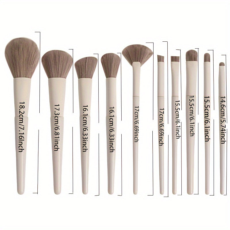 Soft Makeup Brush Set