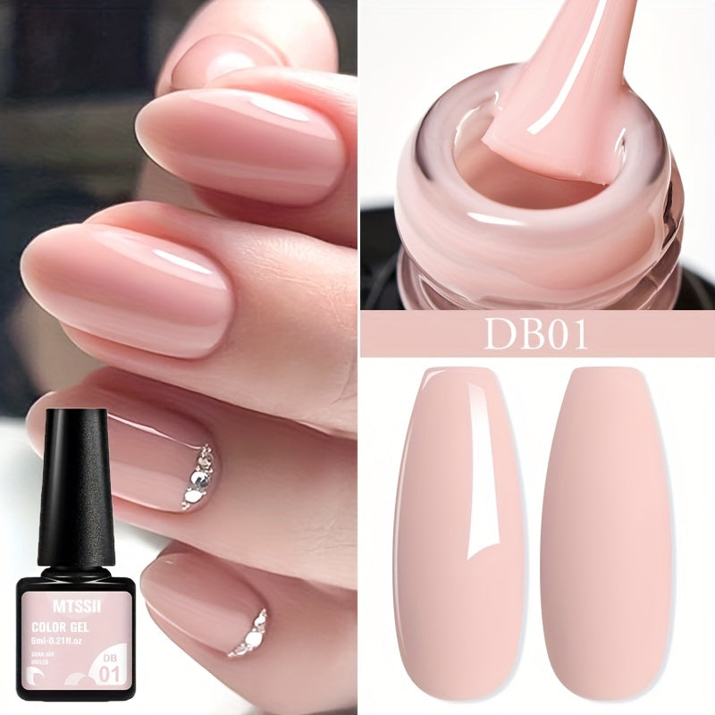 Solid Color Gel Nail Polish
