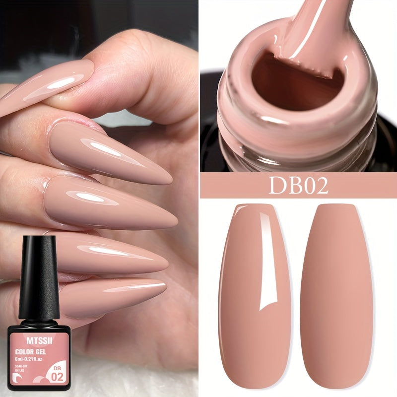 Solid Color Gel Nail Polish