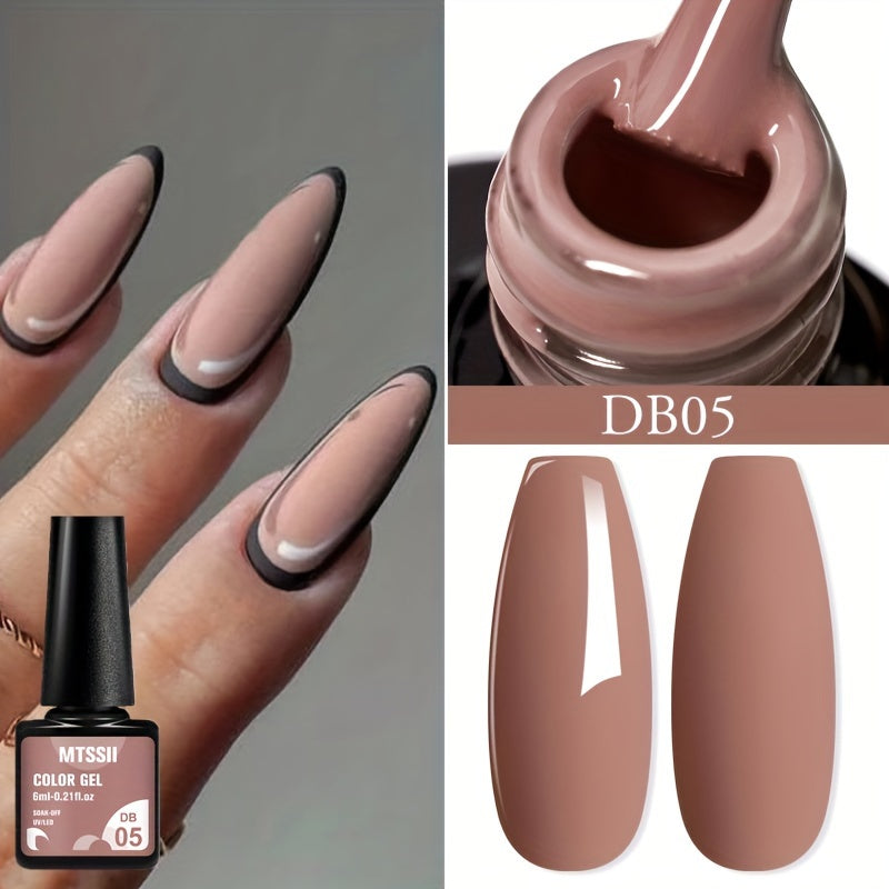 Solid Color Gel Nail Polish