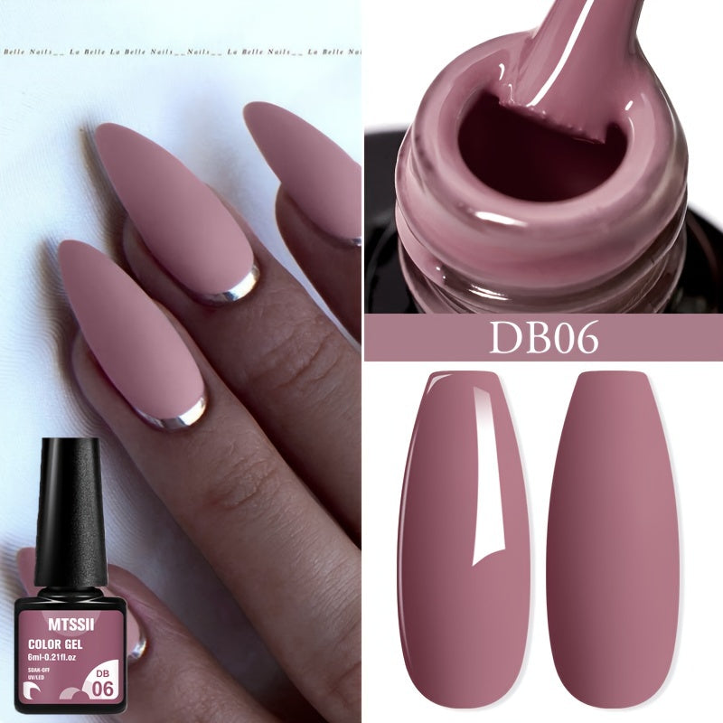 Solid Color Gel Nail Polish