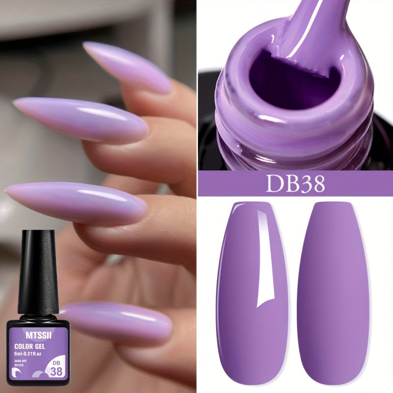 Solid Color Gel Nail Polish