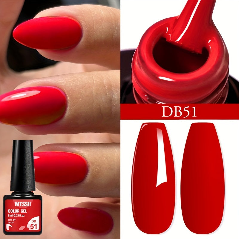 Solid Color Gel Nail Polish