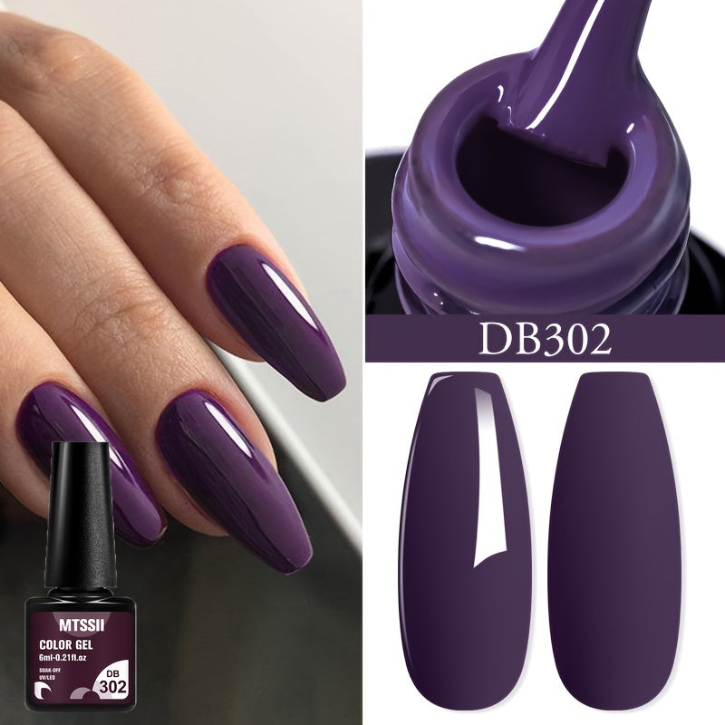 Solid Color Gel Nail Polish