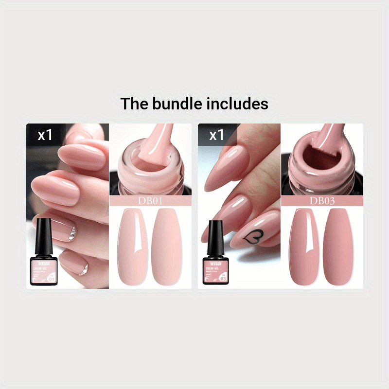 Solid Color Gel Nail Polish