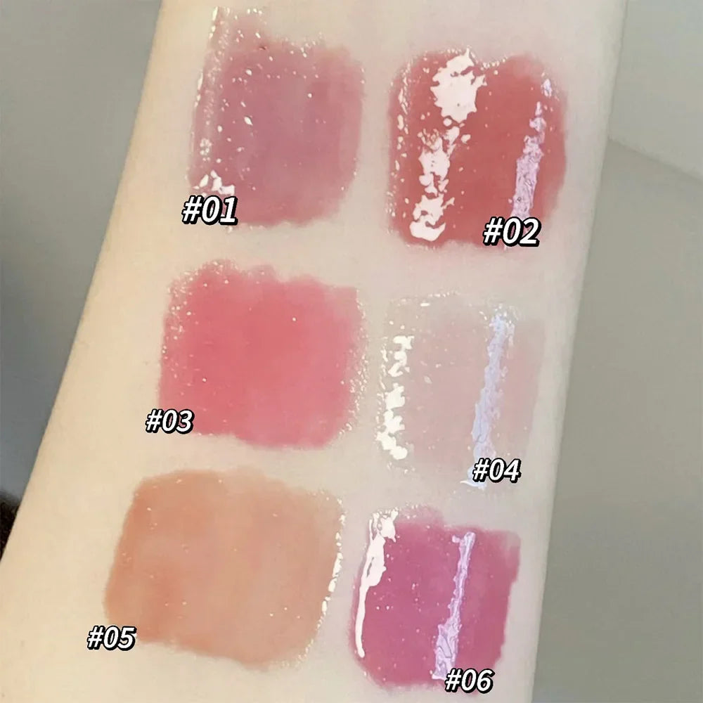 Solid Lip Gloss Gege Bear Garden Pink Rabbit Lip Balm Set