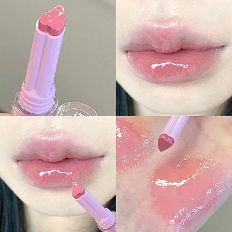 Solid Lip Gloss Gege Bear Garden Pink Rabbit Lip Balm Set