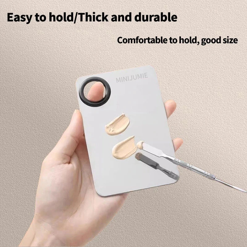 Stainless Steel Makeup Mixing Palette Set
