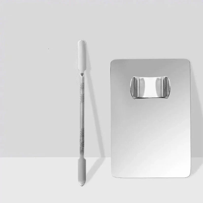 Stainless Steel Makeup Mixing Palette Set