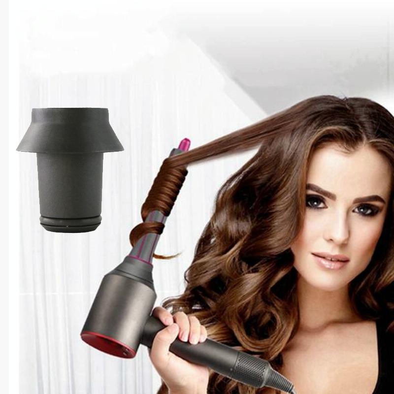 NNEIDS Long Barrel Pair & 2 Adapters For Dyson Hair Dryer - Curling Iron Accessories
