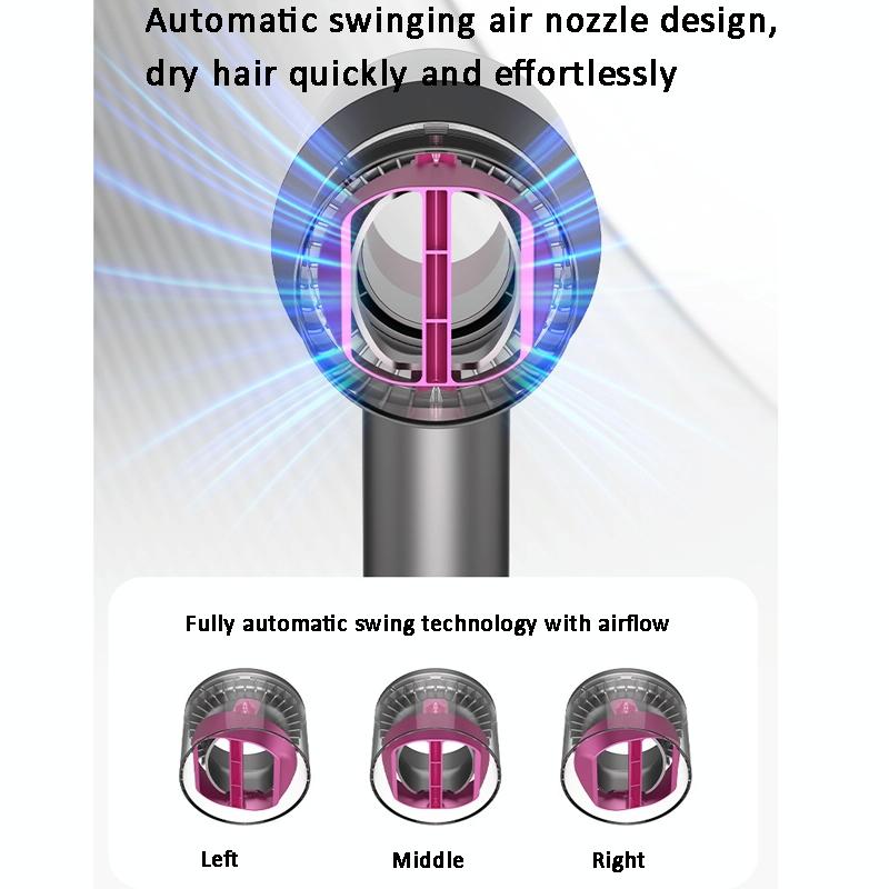 NNEIDS Swing Nozzle Attachment For Dyson Hair Dryer