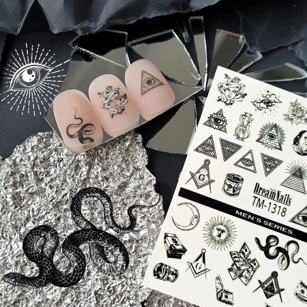 TM-1318 Nail Decal 2D