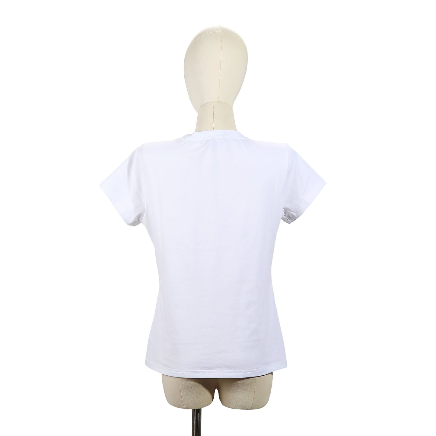 CAMISETA DE MODA CON CUELLO EN V (NAIL POLISH)