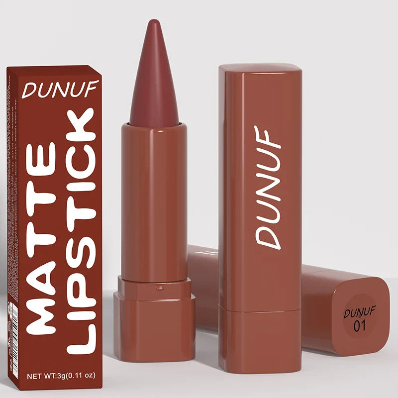 Tapered Gradient Lip Liner Matte Black Brown Velvet Lip Makeup