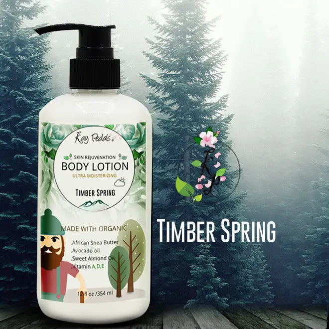 Timber Spring Natural Organic Body Lotion 12oz