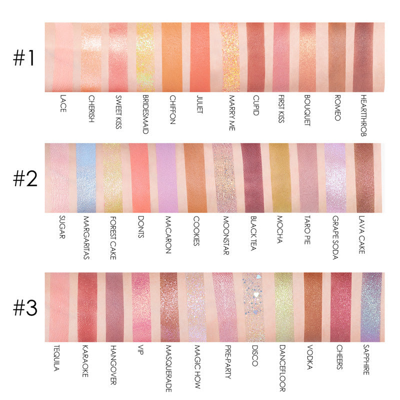 Time 12 Color Creamy-Toned Eyeshadow Palette