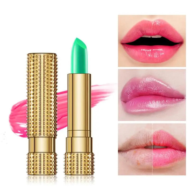 Transformative Color-Changing Lipstick