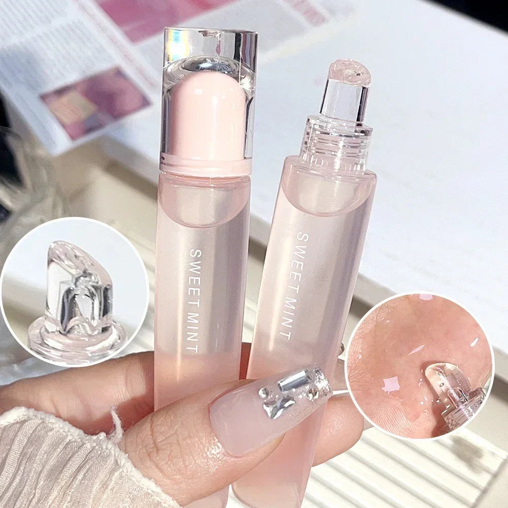 Transparent Jelly Lip Gloss Makeup Plumping Moisturizing Oil