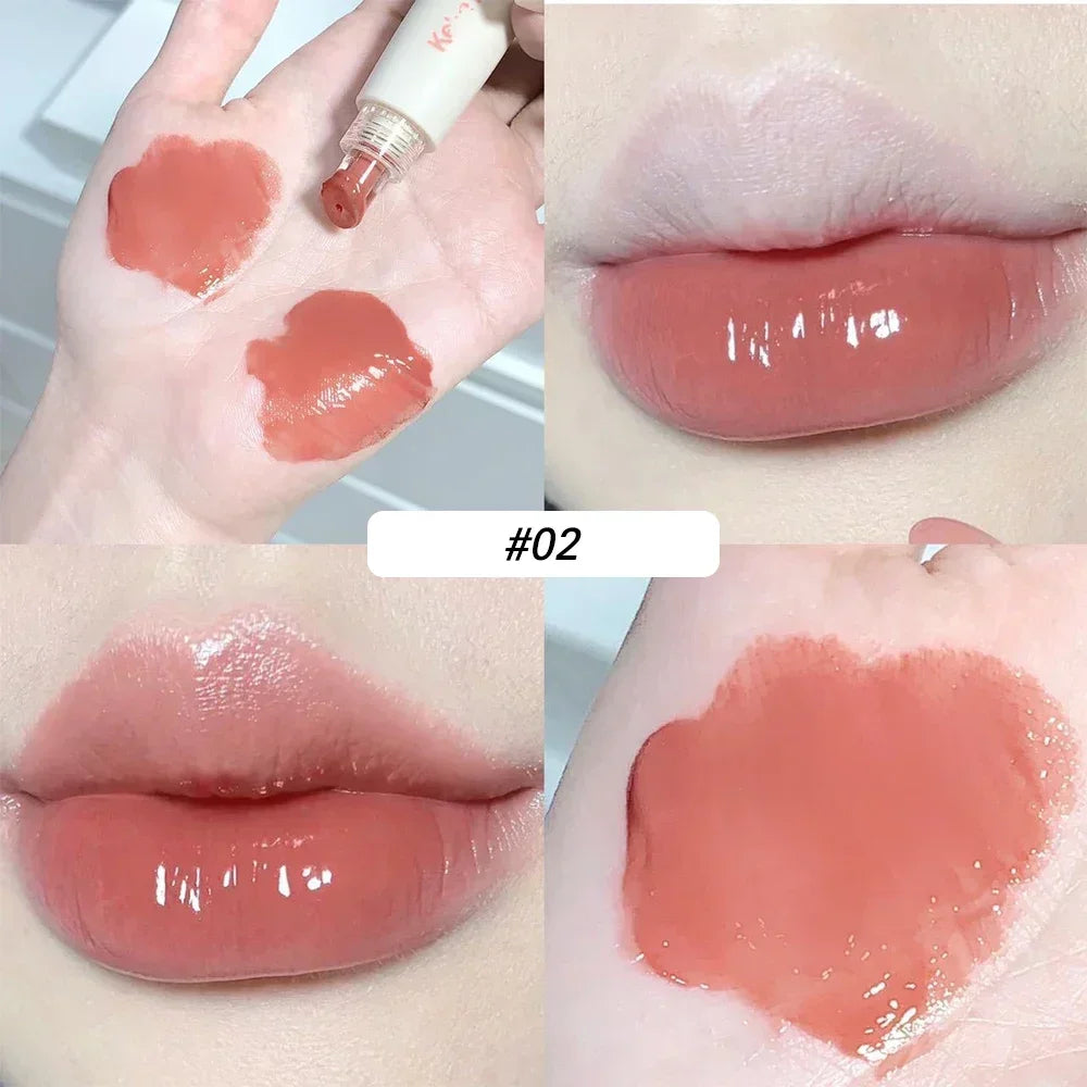 Transparent Jelly Lip Gloss Makeup Plumping Moisturizing Oil