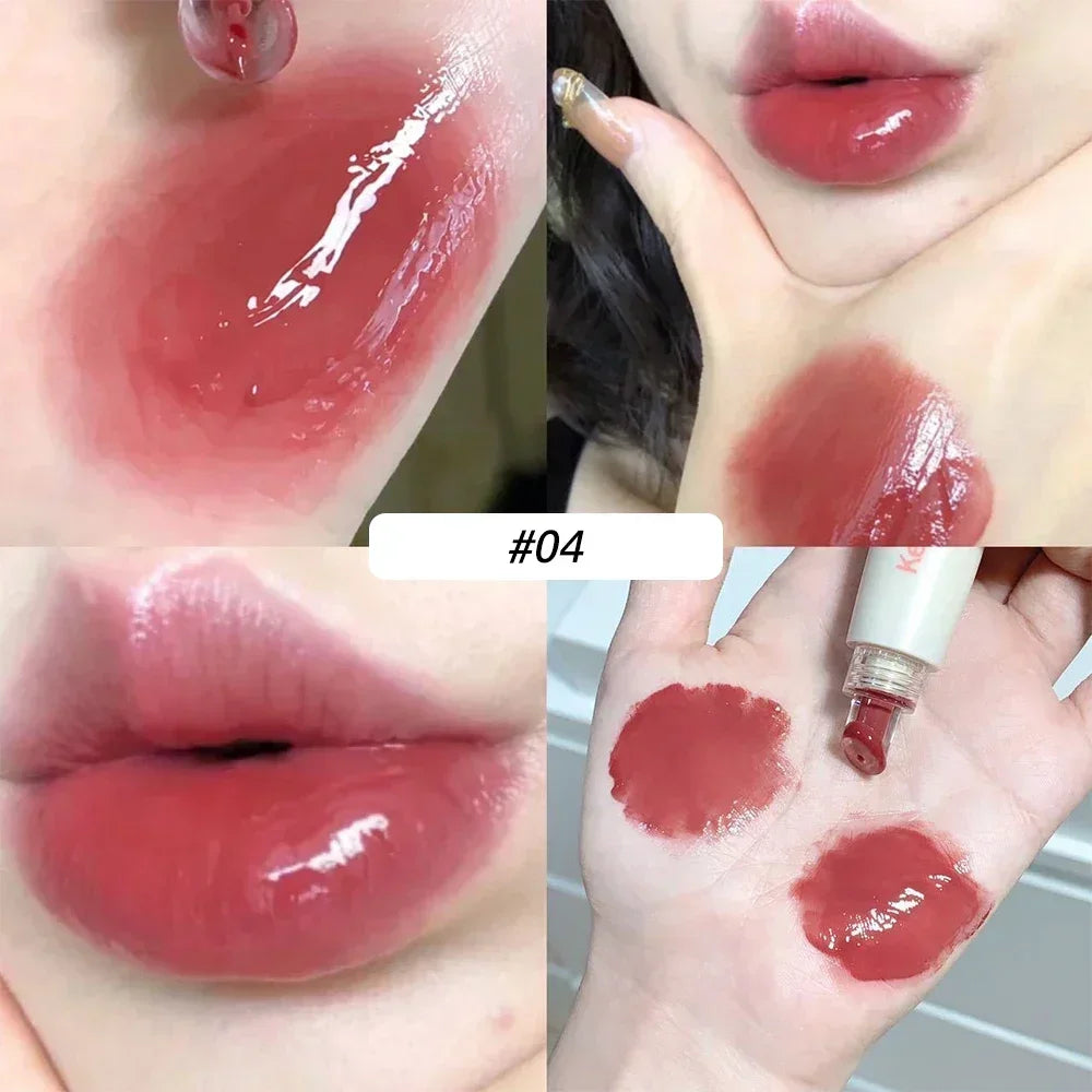 Transparent Jelly Lip Gloss Makeup Plumping Moisturizing Oil