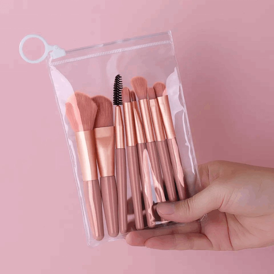 Travel Makeup Brush Collection
