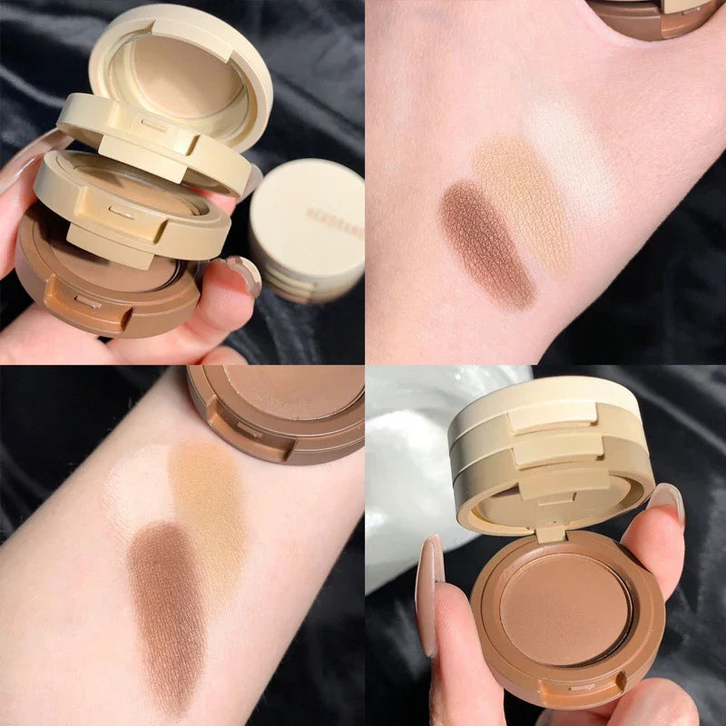 Tri Color Matte Eye Shadow for Stunning Makeup
