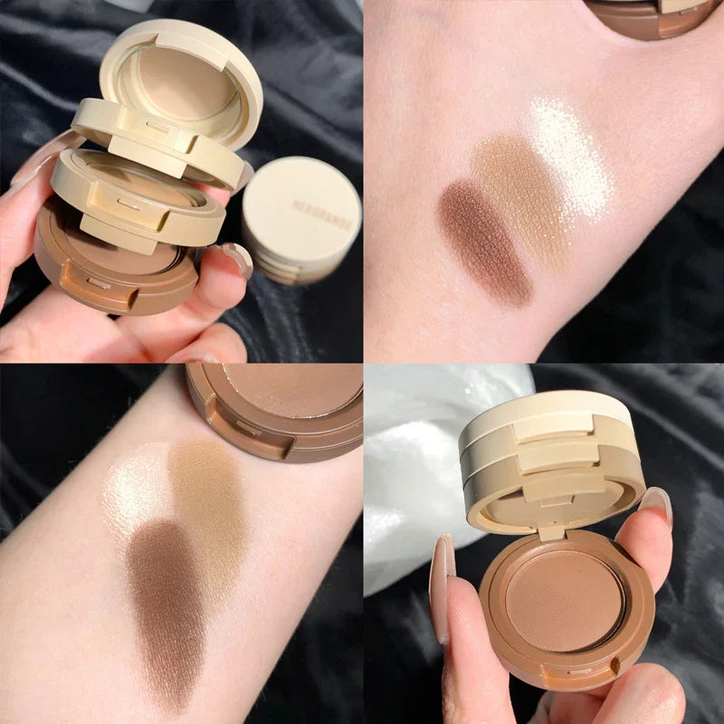 Tri Color Matte Eye Shadow for Stunning Makeup