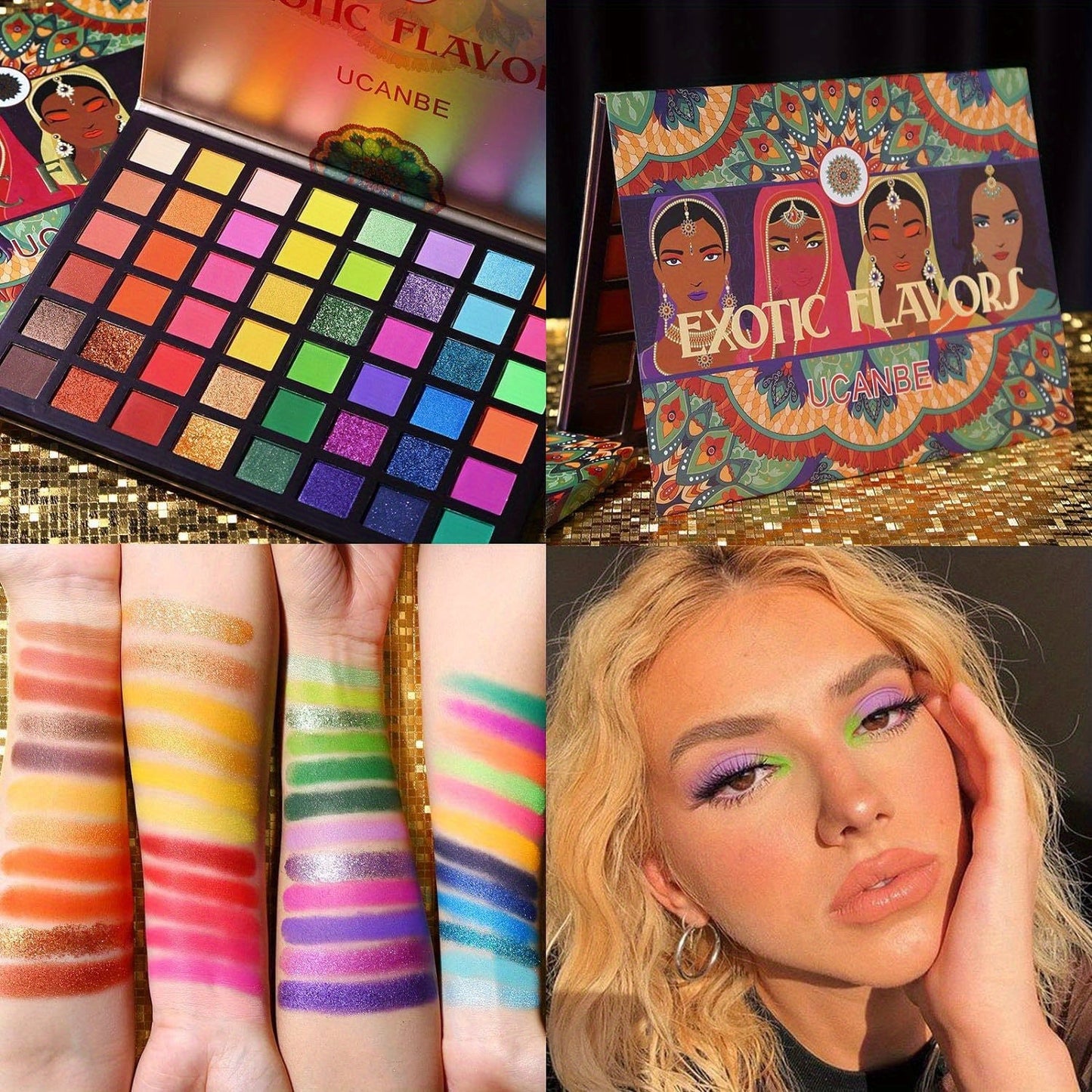 UCANBE Exotic Flavors Eyeshadow Palette