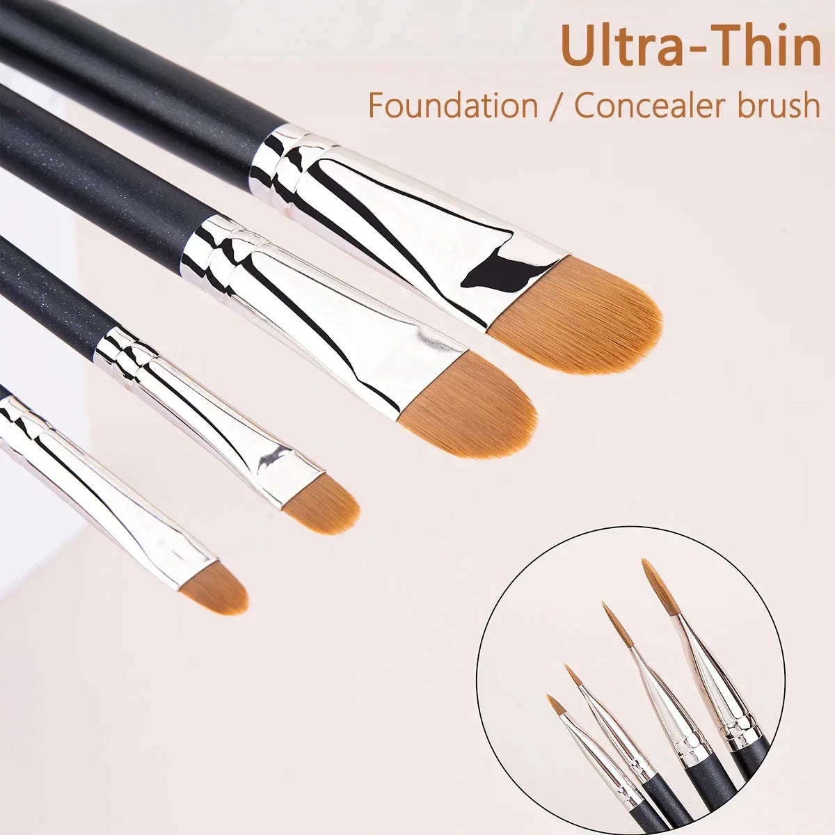 Ultra-Thin Foundation Concealer Brush Set