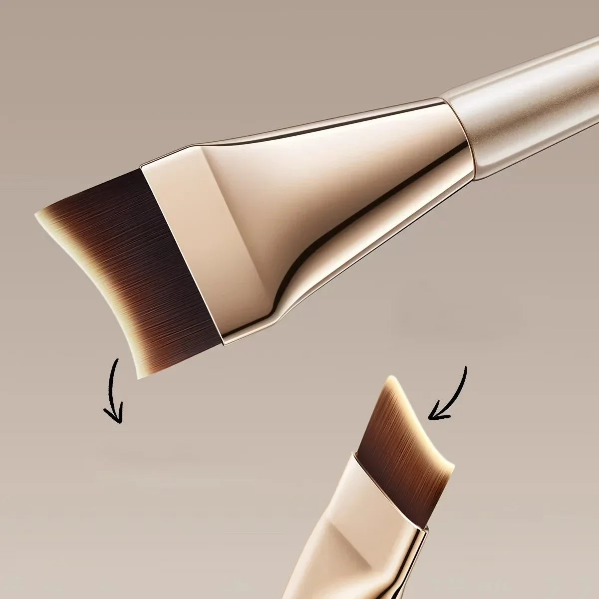 Ultra-thin Foundation Brush for Flawless Finish