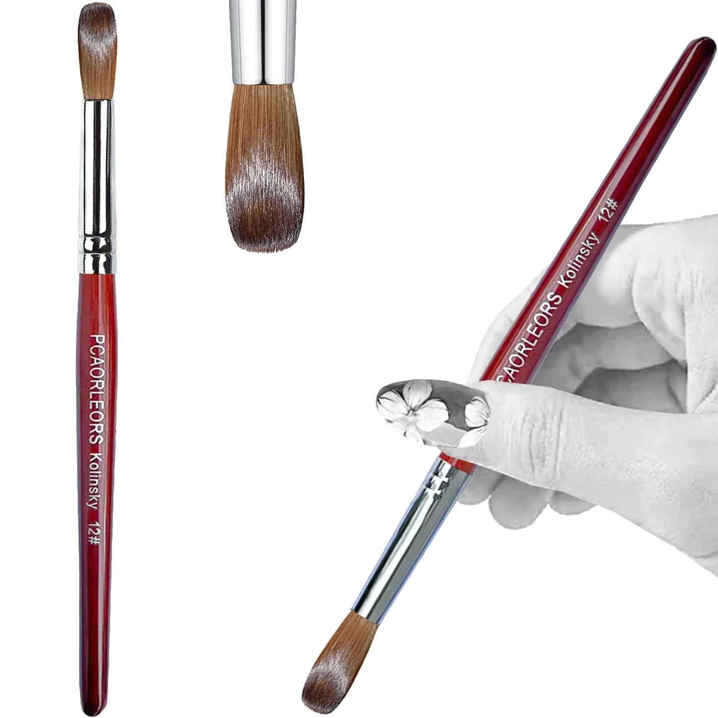 UsiDaer Kolinsky Nail Brush