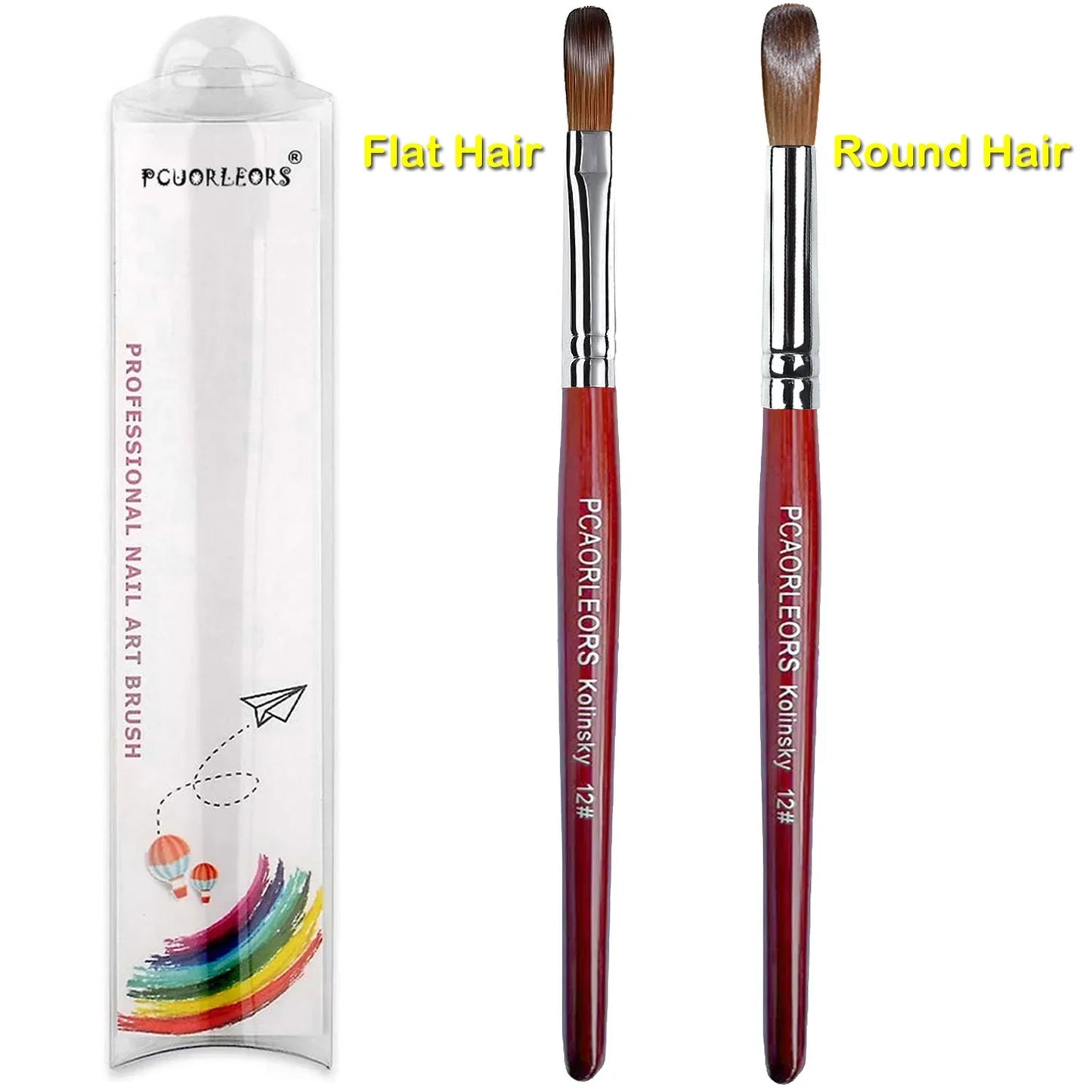 UsiDaer Kolinsky Nail Brush