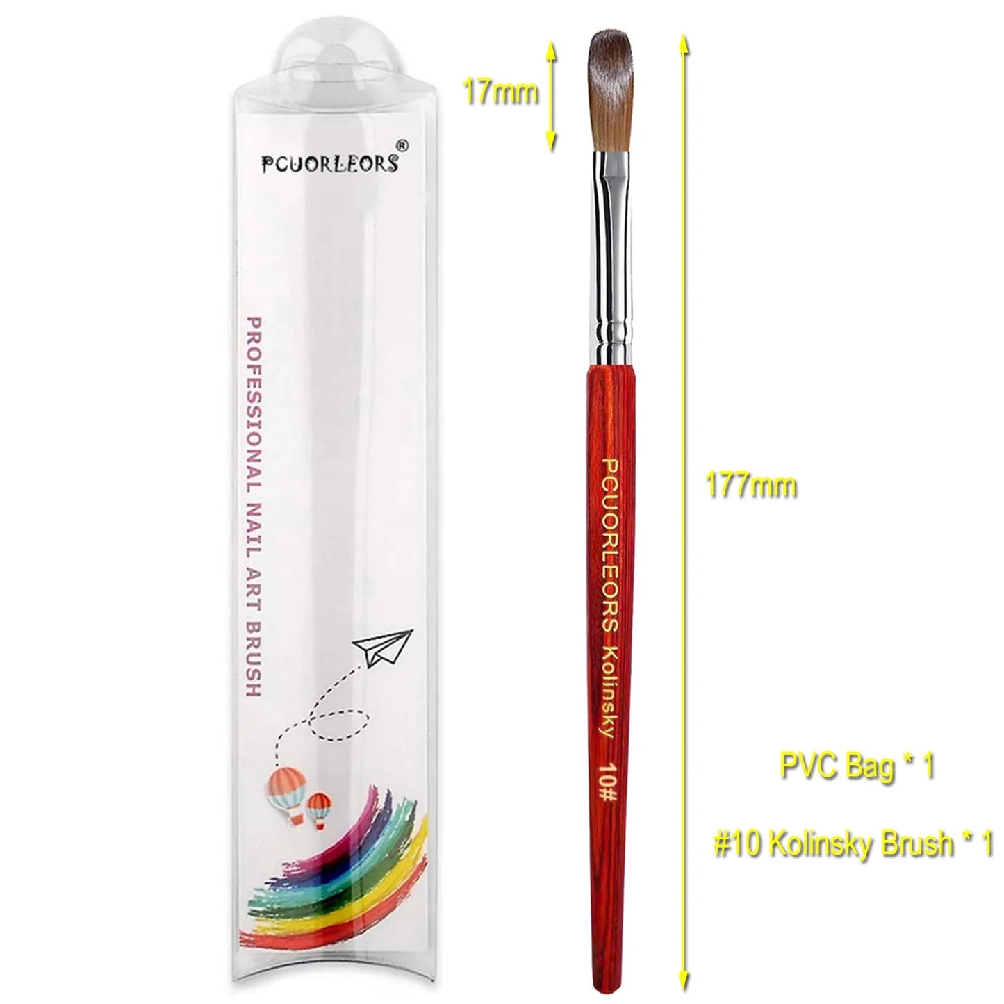 UsiDaer Kolinsky Nail Brush