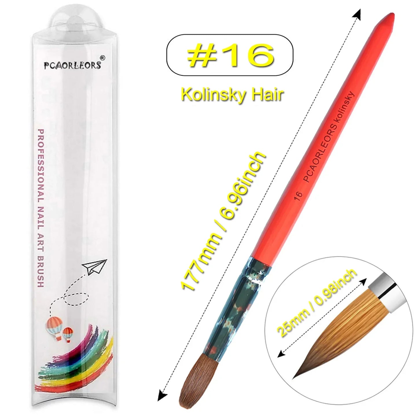 UsiDaer Kolinsky Nail Brush