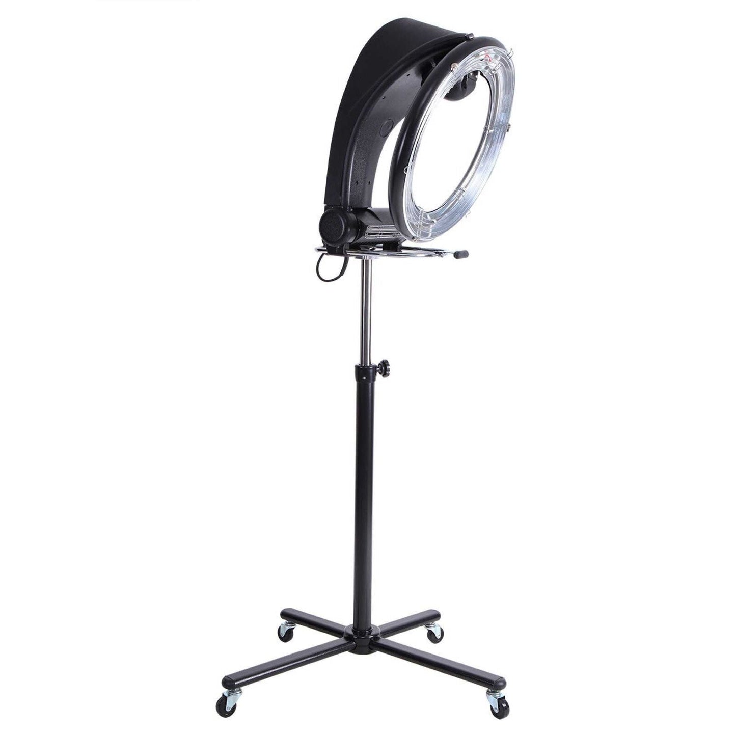 NNEDSZ New Standing Hair Dryer Accelerator Colour 360 Rotating Halo Rolling Salon Equipment